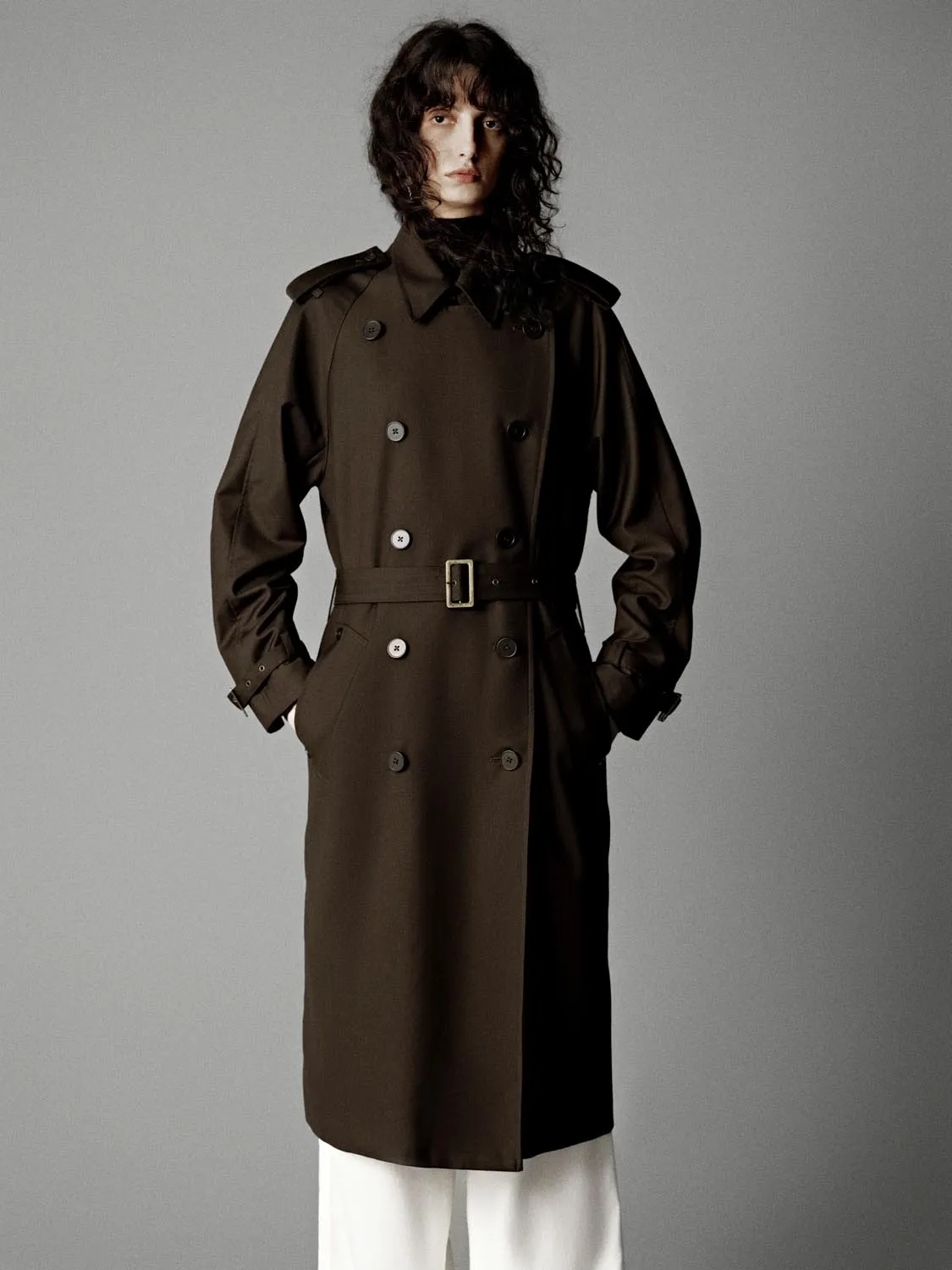 Oversize Belted Trench Coats sold by Urban Revivo product image thumbnail 5
