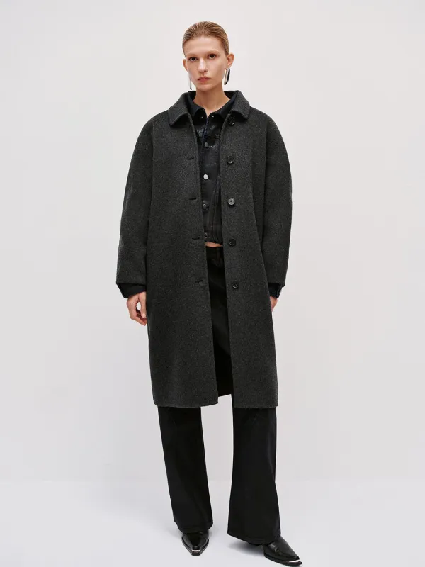 Oversized Wool Blend Coats sold by Urban Revivo