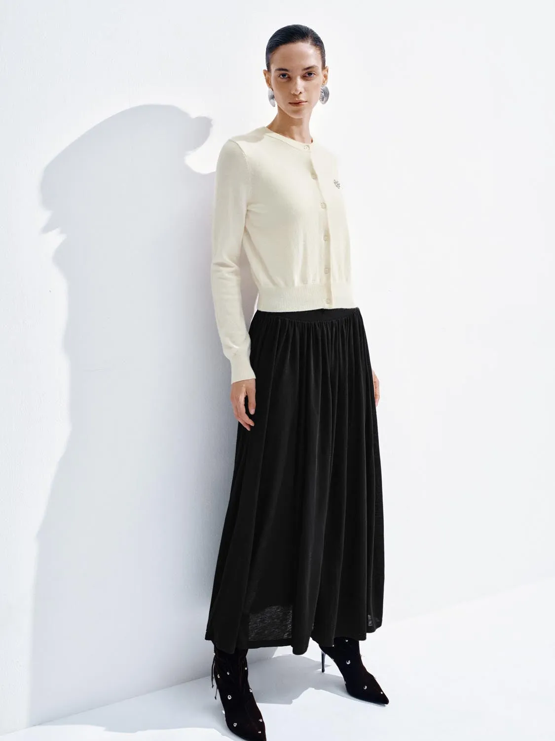 Crew Neck Knitted Cardigans sold by Urban Revivo product image thumbnail 5