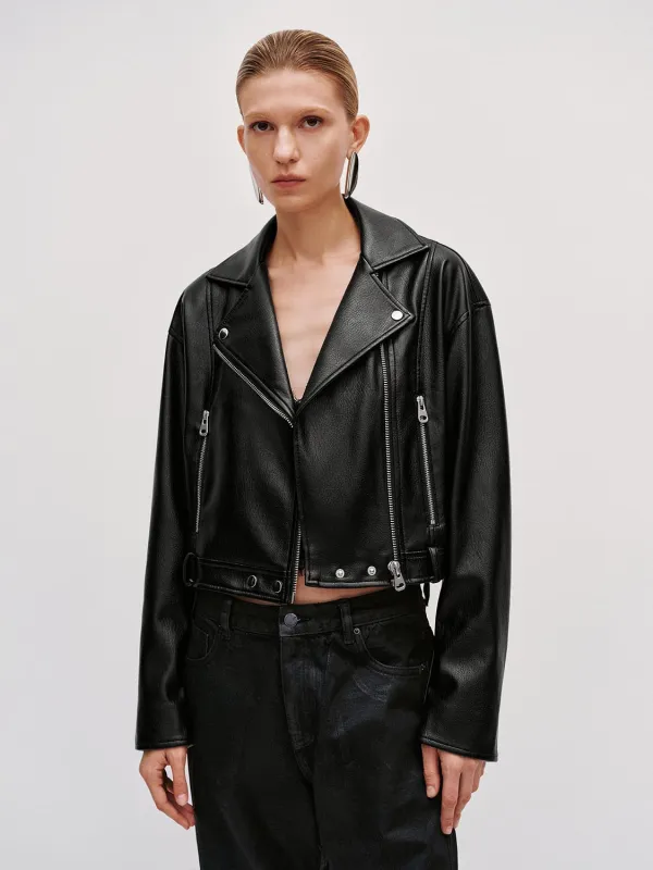 Vegan Leather Biker Jackets sold by Urban Revivo