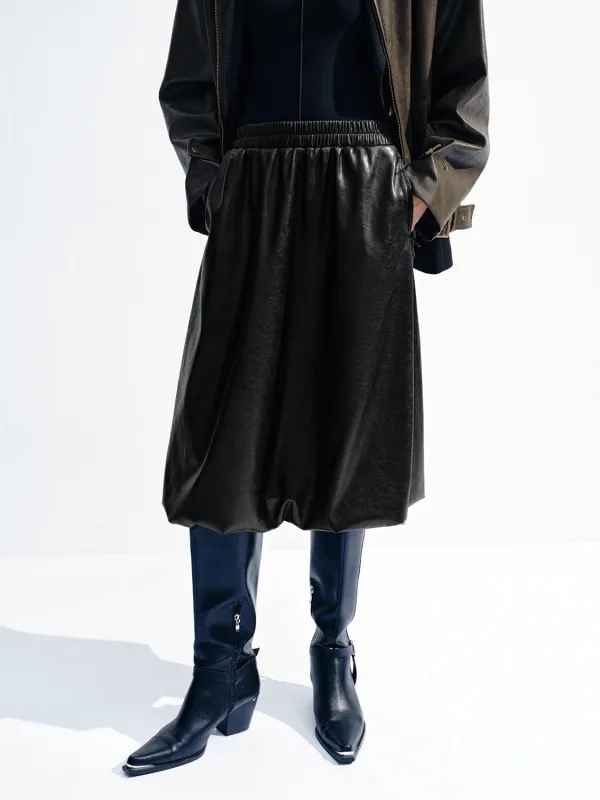 Pull On A-Line Midi Skirts sold by Urban Revivo