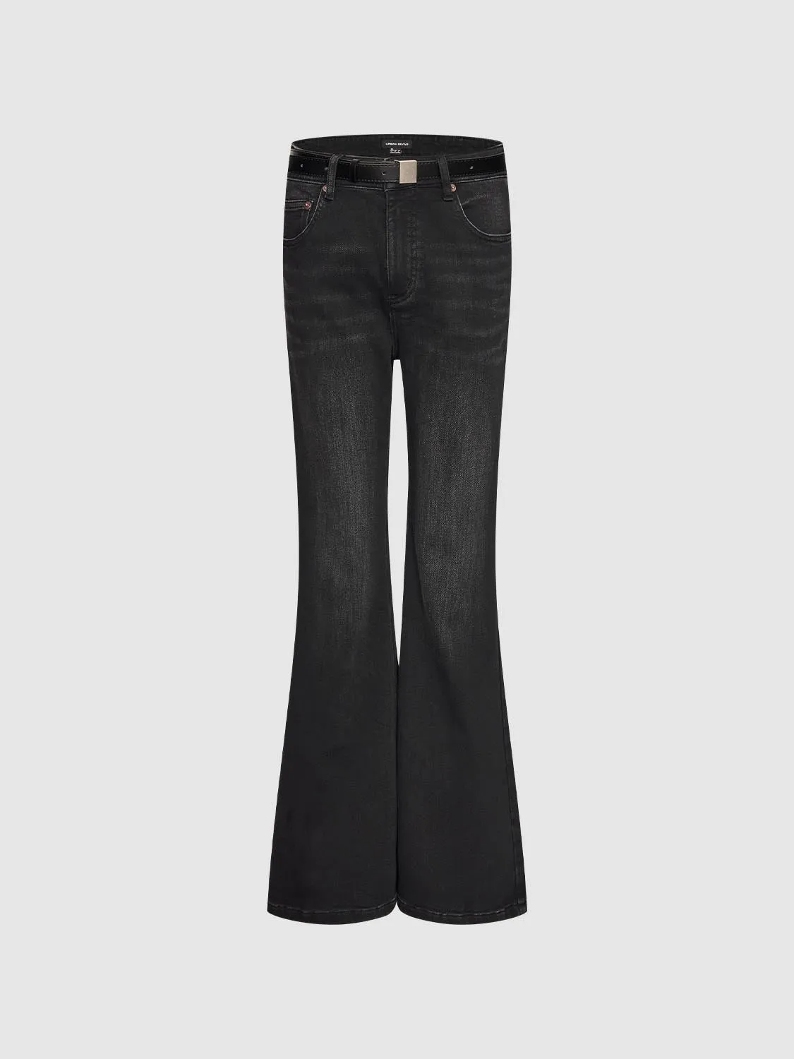 Belted Flare Leg Jeans sold by Urban Revivo product image thumbnail 2