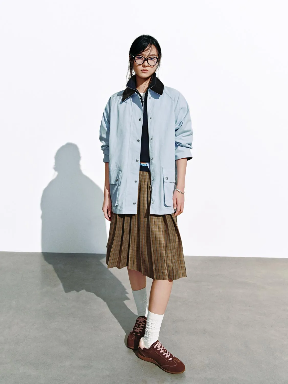 Contrast Trim Oversize Jackets sold by Urban Revivo product image thumbnail 4