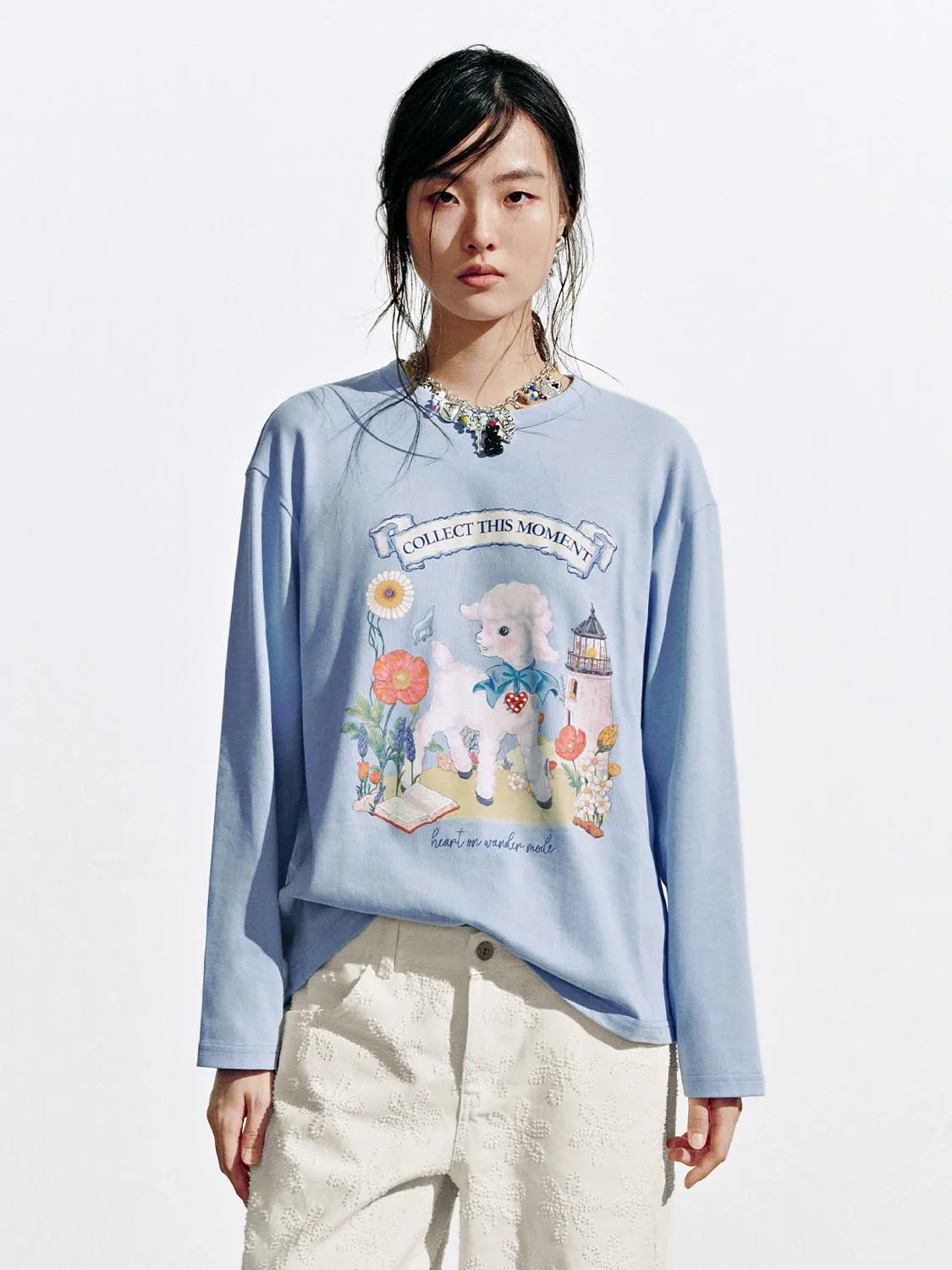 Graphic Long Sleeve T-Shirts sold by Urban Revivo