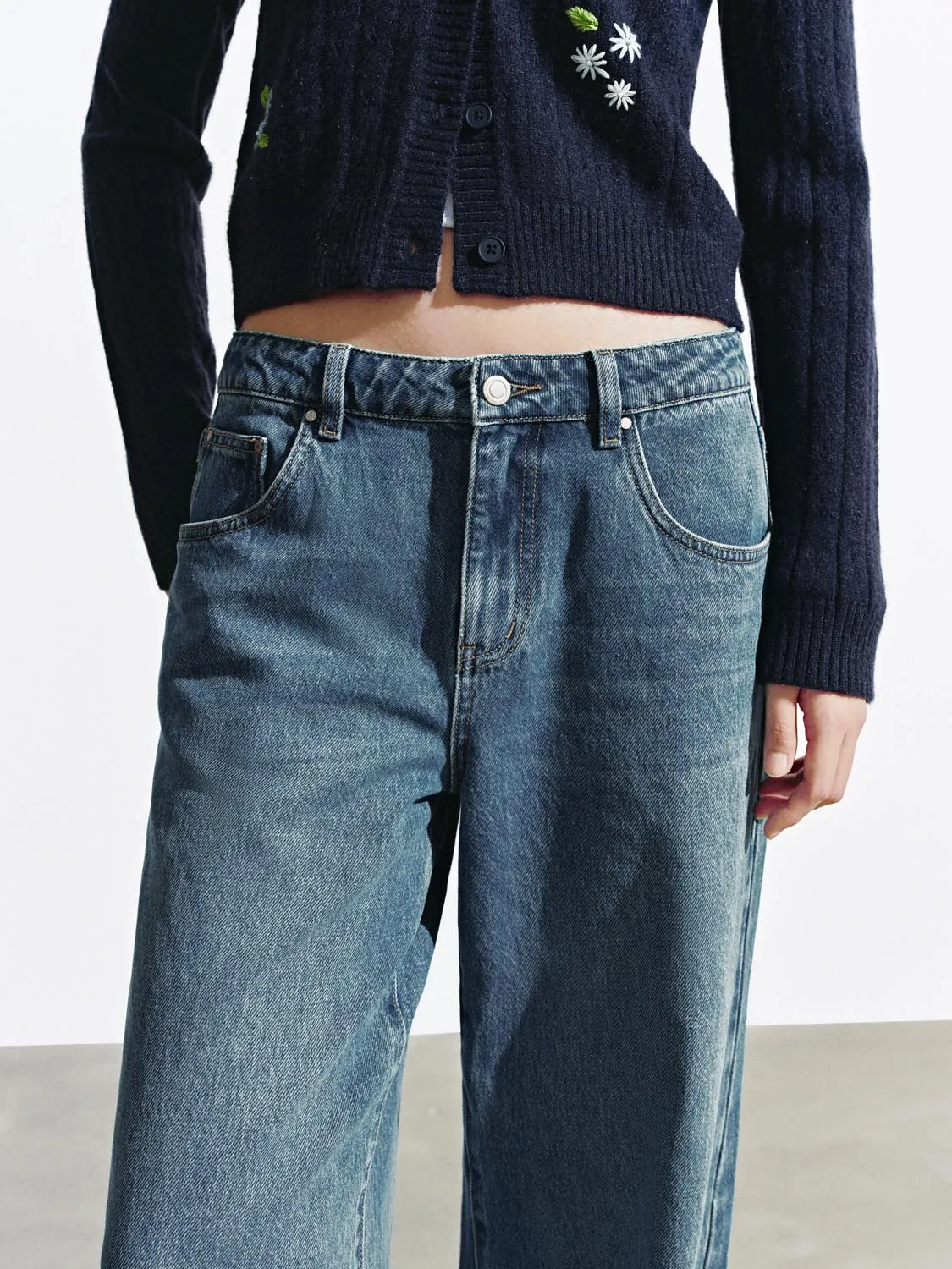 Wide Leg Jeans sold by Urban Revivo product image thumbnail 5
