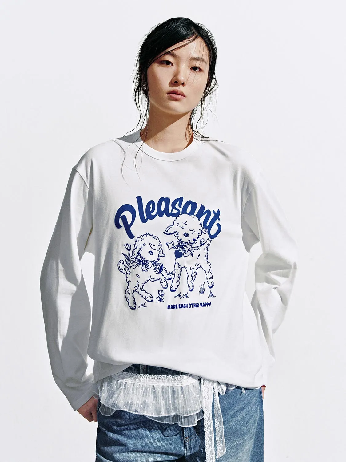 Graphic Long Sleeve T-Shirts sold by Urban Revivo