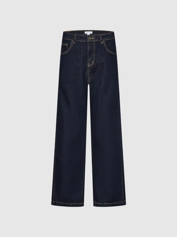 Spliced Flare Leg Jeans sold by Urban Revivo