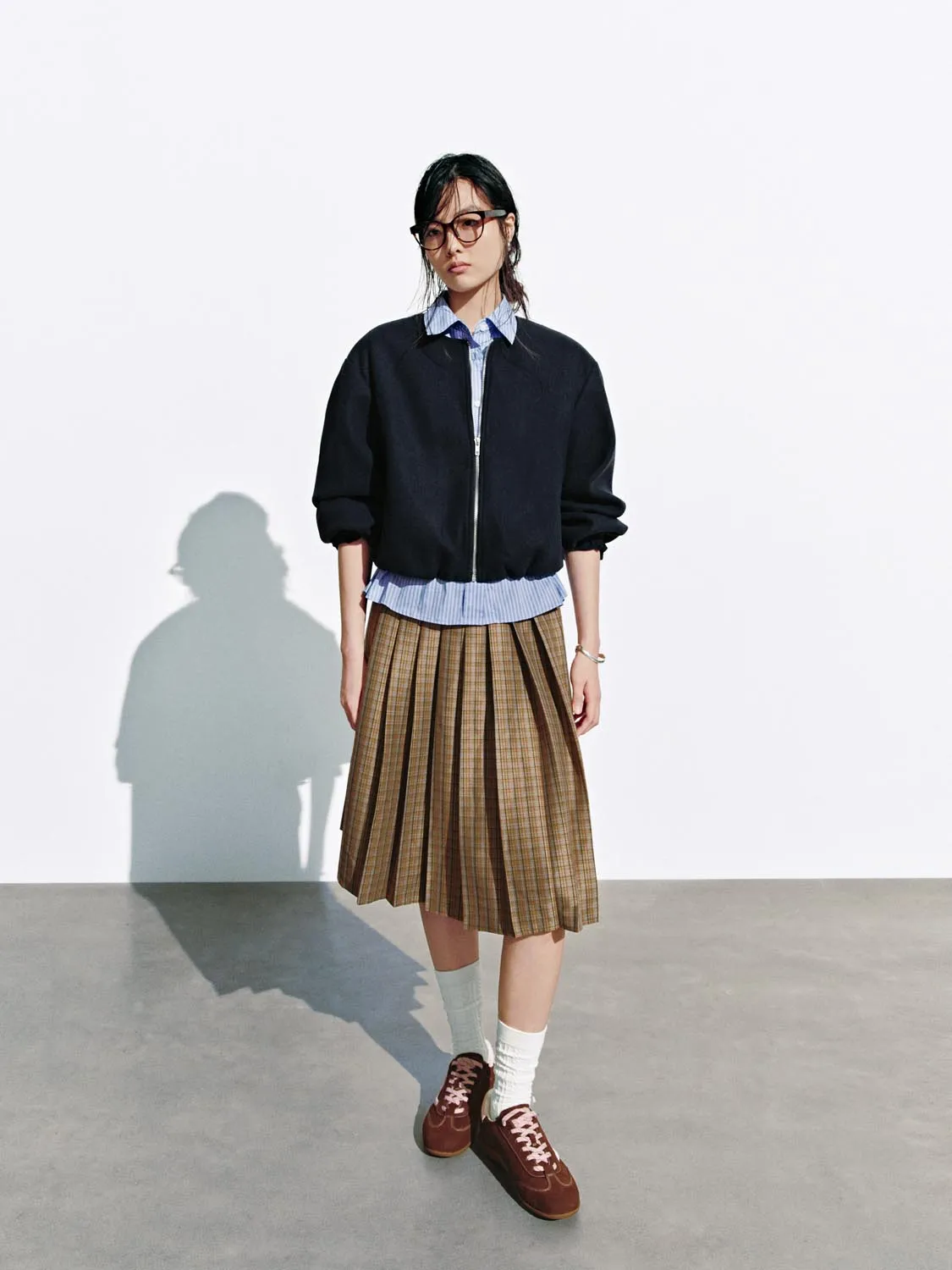 2 In 1 Collared Bomber Jackets sold by Urban Revivo product image thumbnail 4