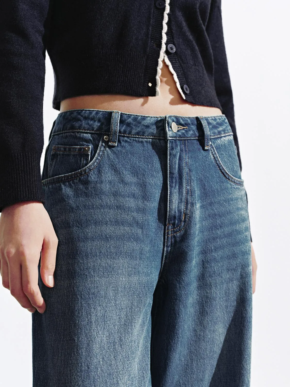 Wide Leg Jeans sold by Urban Revivo product image thumbnail 5