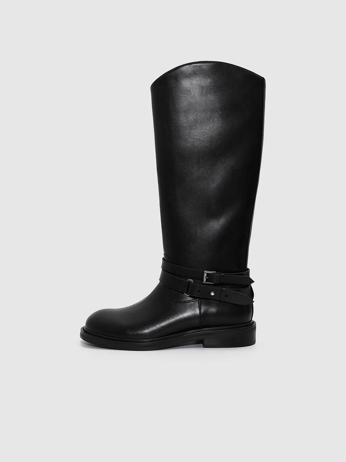 Buckle Detail Knee Boots sold by Urban Revivo product image thumbnail 2