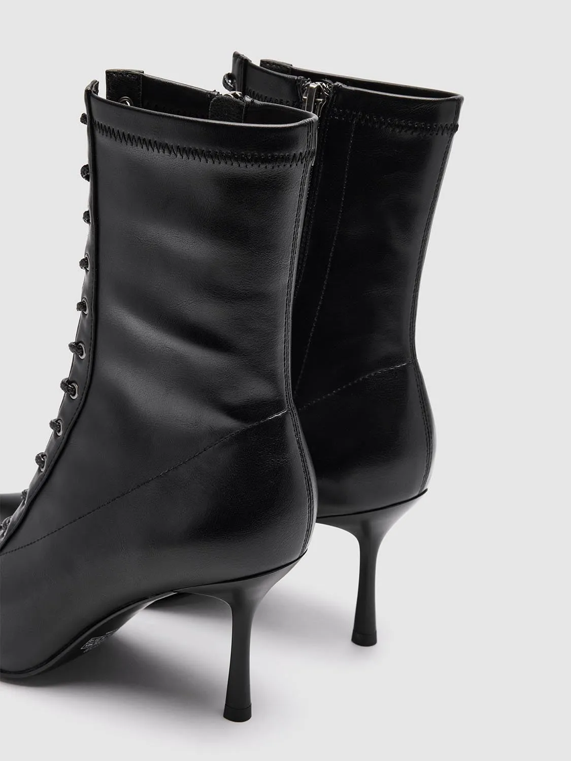 Pointed Toe Lace Up Ankle Boots sold by Urban Revivo product image thumbnail 5