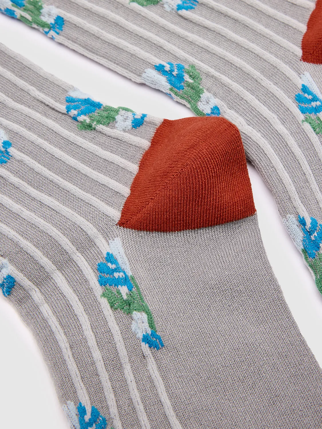 Contrast Frill Embroidered Socks sold by Urban Revivo product image thumbnail 3