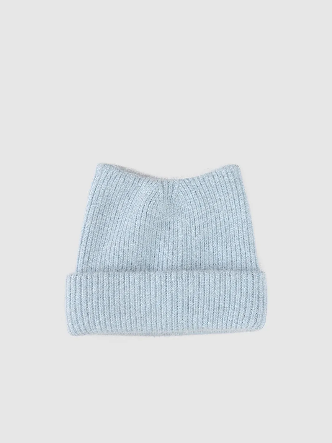 Cat Ear Knitted Beanie Hats sold by Urban Revivo product image thumbnail 4