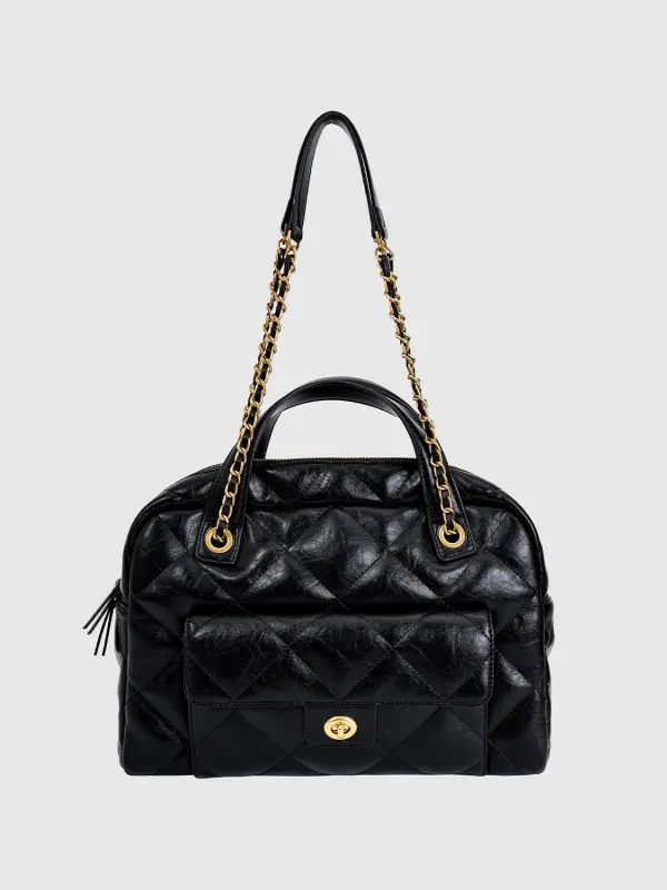 Quilted Handle Shoulder Bags sold by Urban Revivo