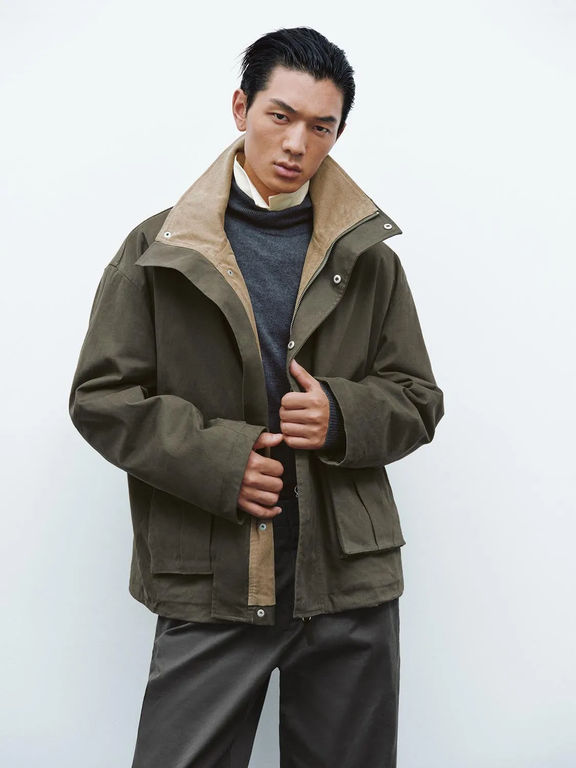 Flap Pocket Jackets sold by Urban Revivo