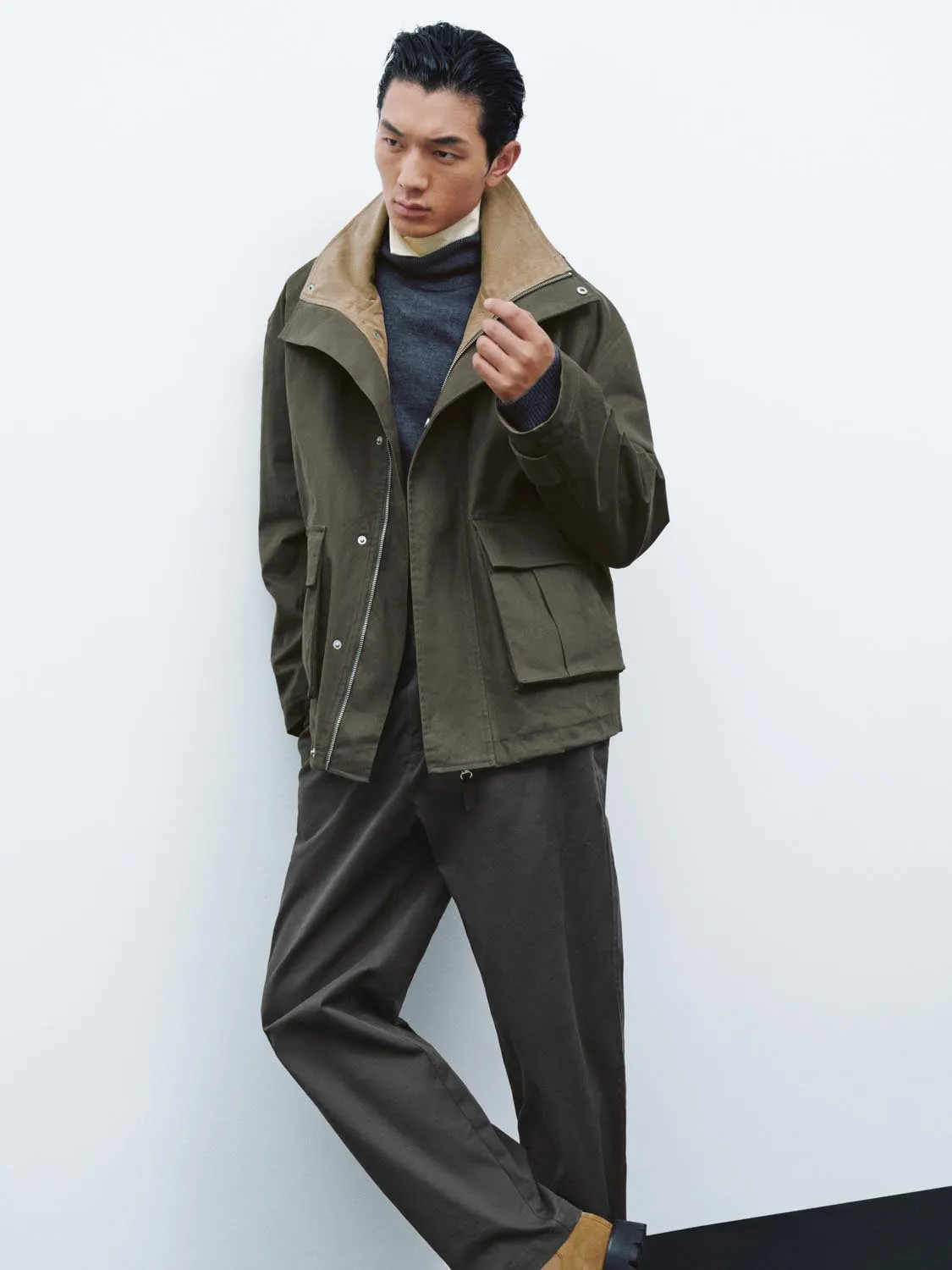 Flap Pocket Jackets sold by Urban Revivo product image thumbnail 2