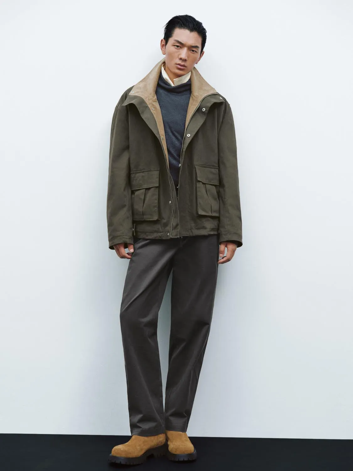 Flap Pocket Jackets sold by Urban Revivo product image thumbnail 4