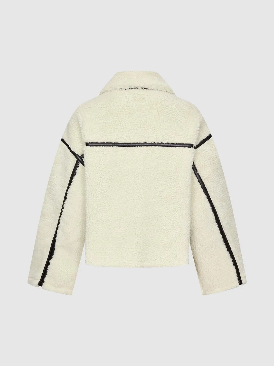 Faux Fur Collared Jackets sold by Urban Revivo product image thumbnail 2