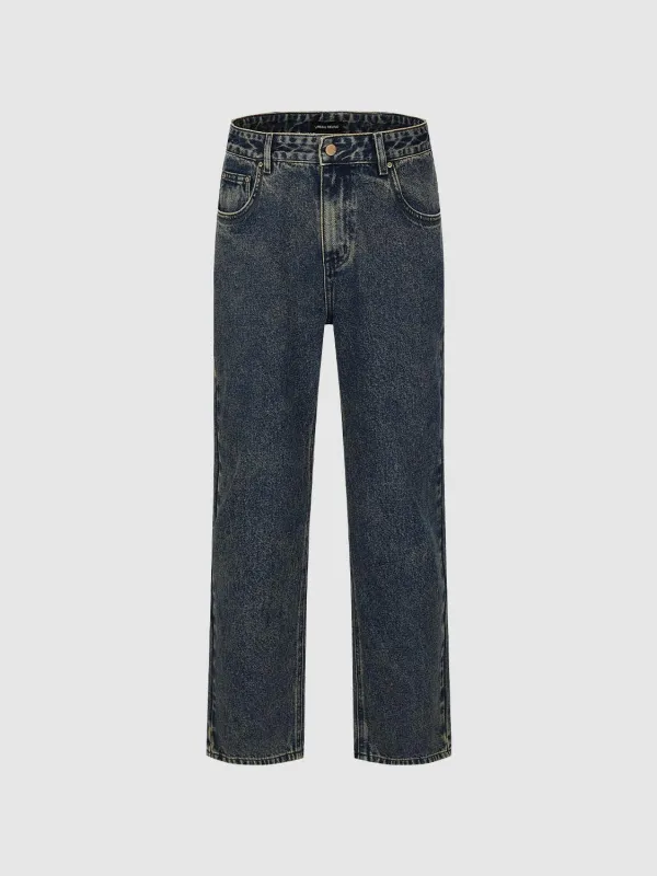 Straight Leg Jeans sold by Urban Revivo