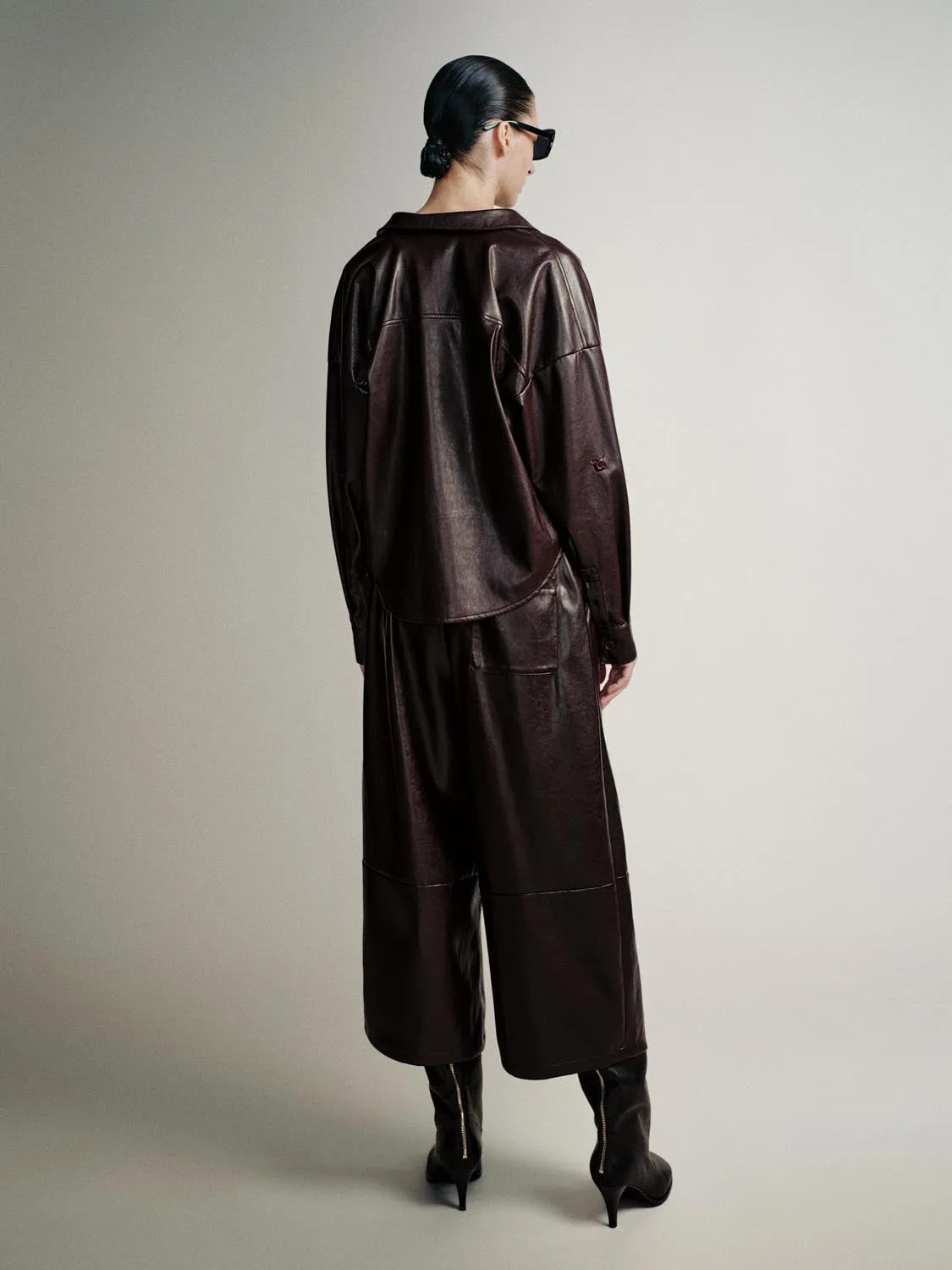 Pull On Wide Leg Pants sold by Urban Revivo product image thumbnail 4