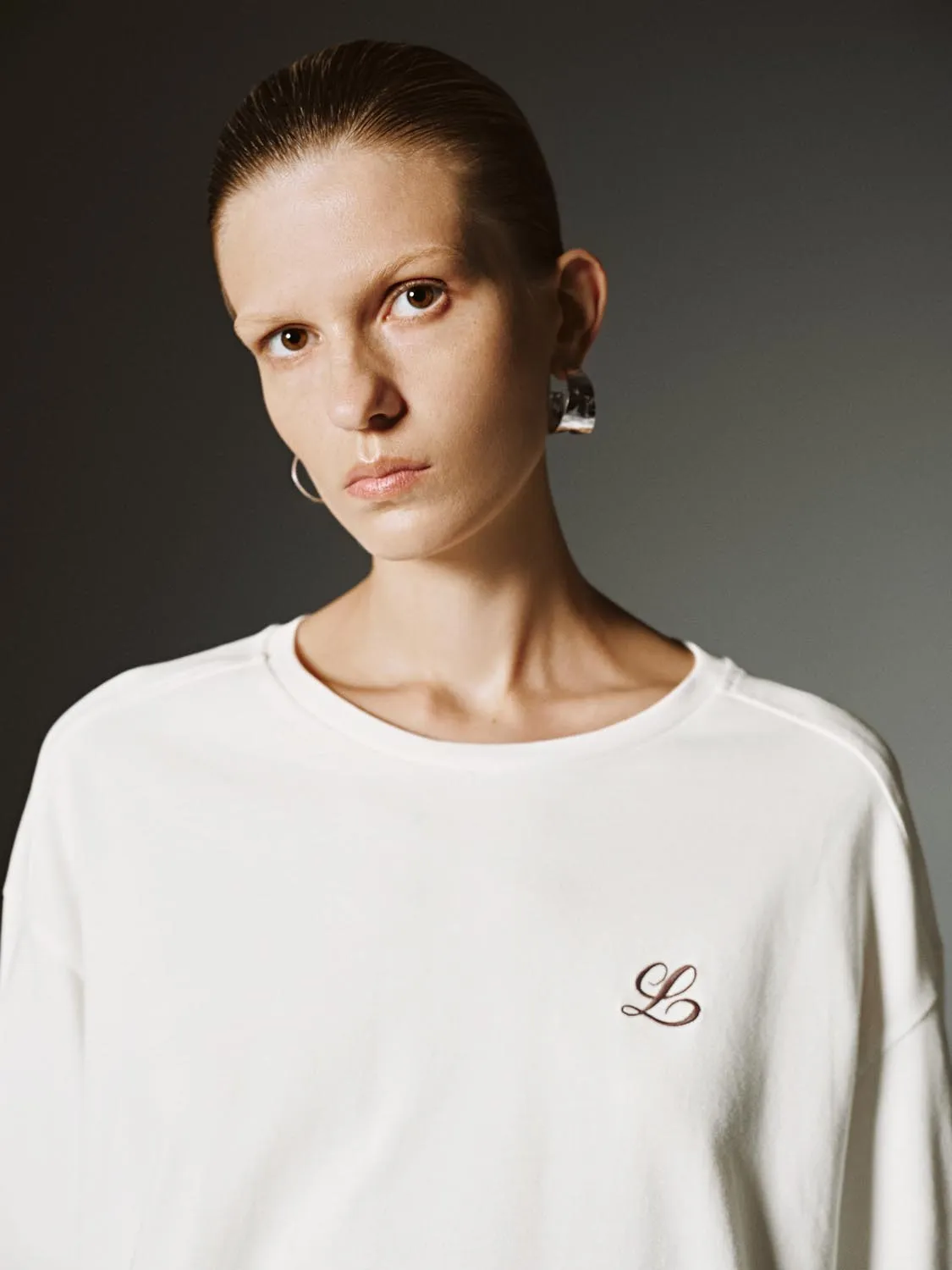 Crew Neck Long Sleeve T-Shirts sold by Urban Revivo product image thumbnail 3