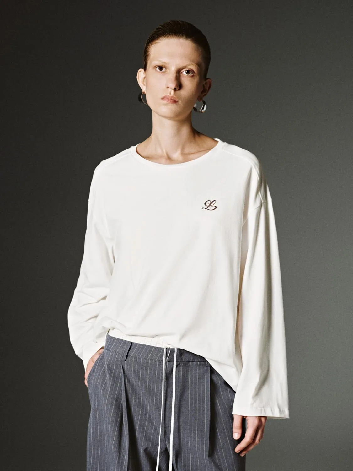 Crew Neck Long Sleeve T-Shirts sold by Urban Revivo