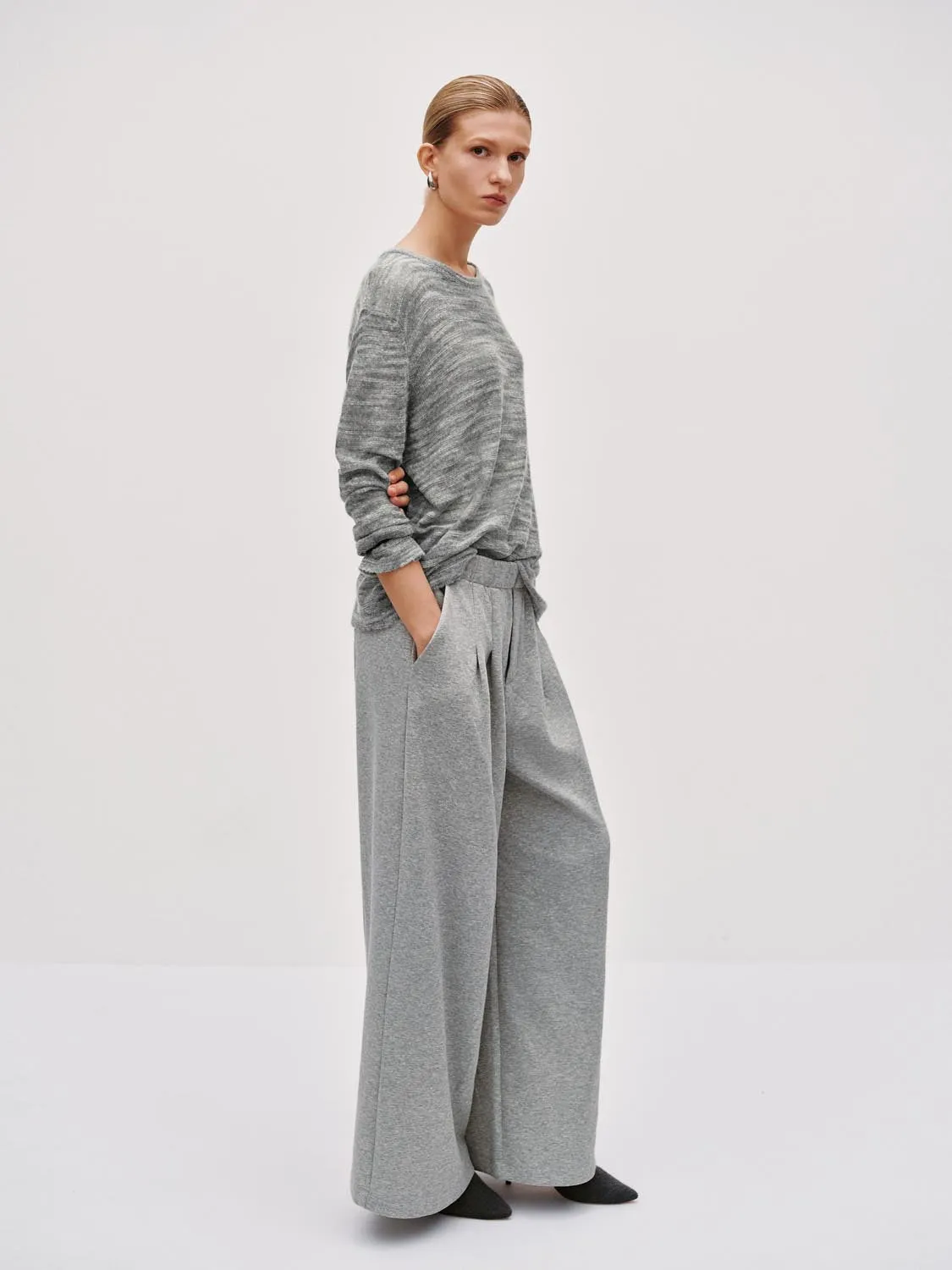 Long Sleeve Knitted T-Shirts sold by Urban Revivo product image thumbnail 5