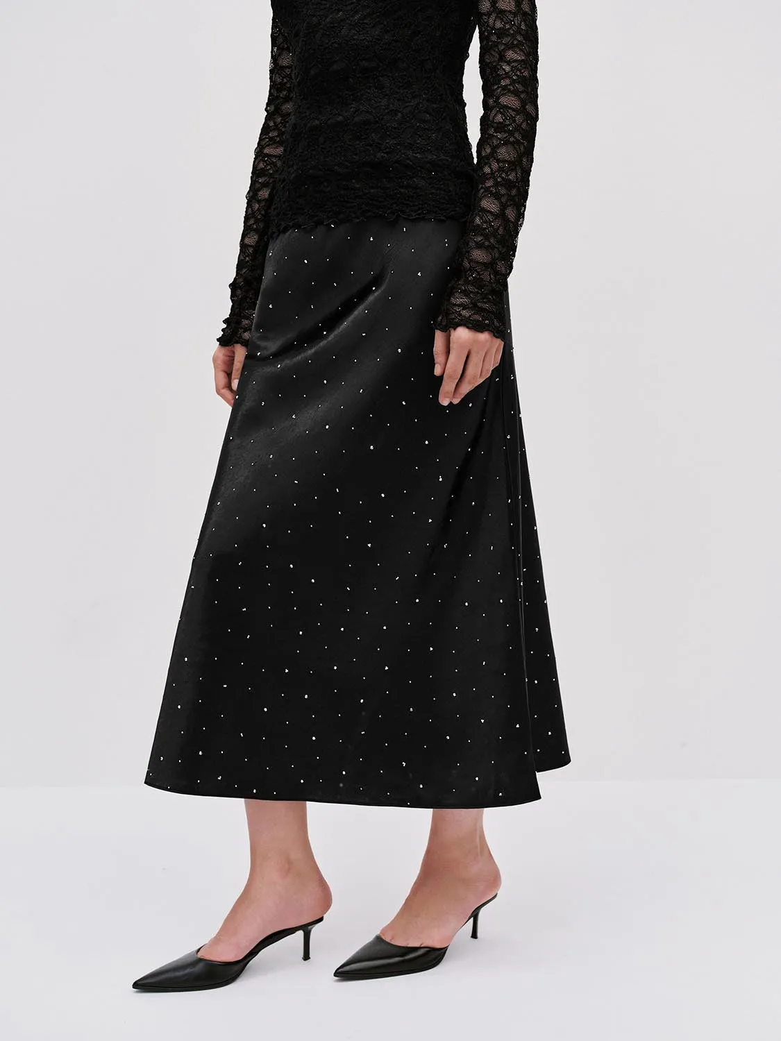 Embellished Midi Skirts sold by Urban Revivo product image thumbnail 3