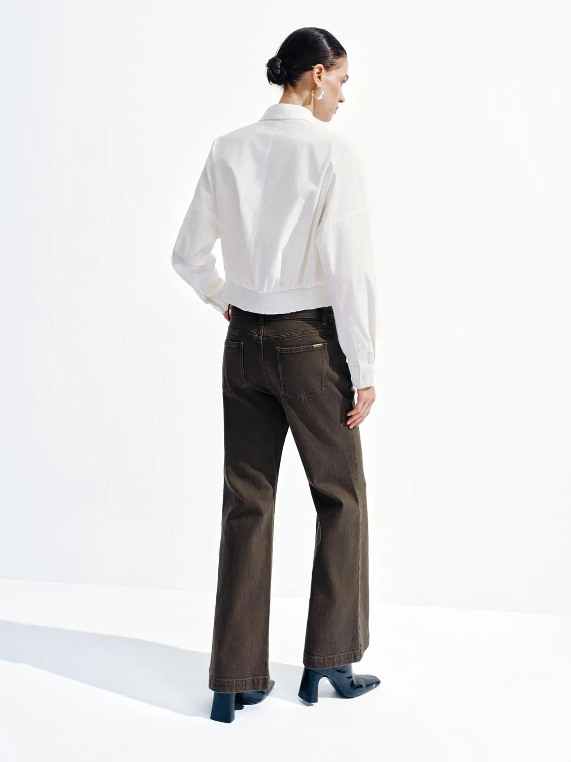 Flare Leg Jeans sold by Urban Revivo product image thumbnail 4