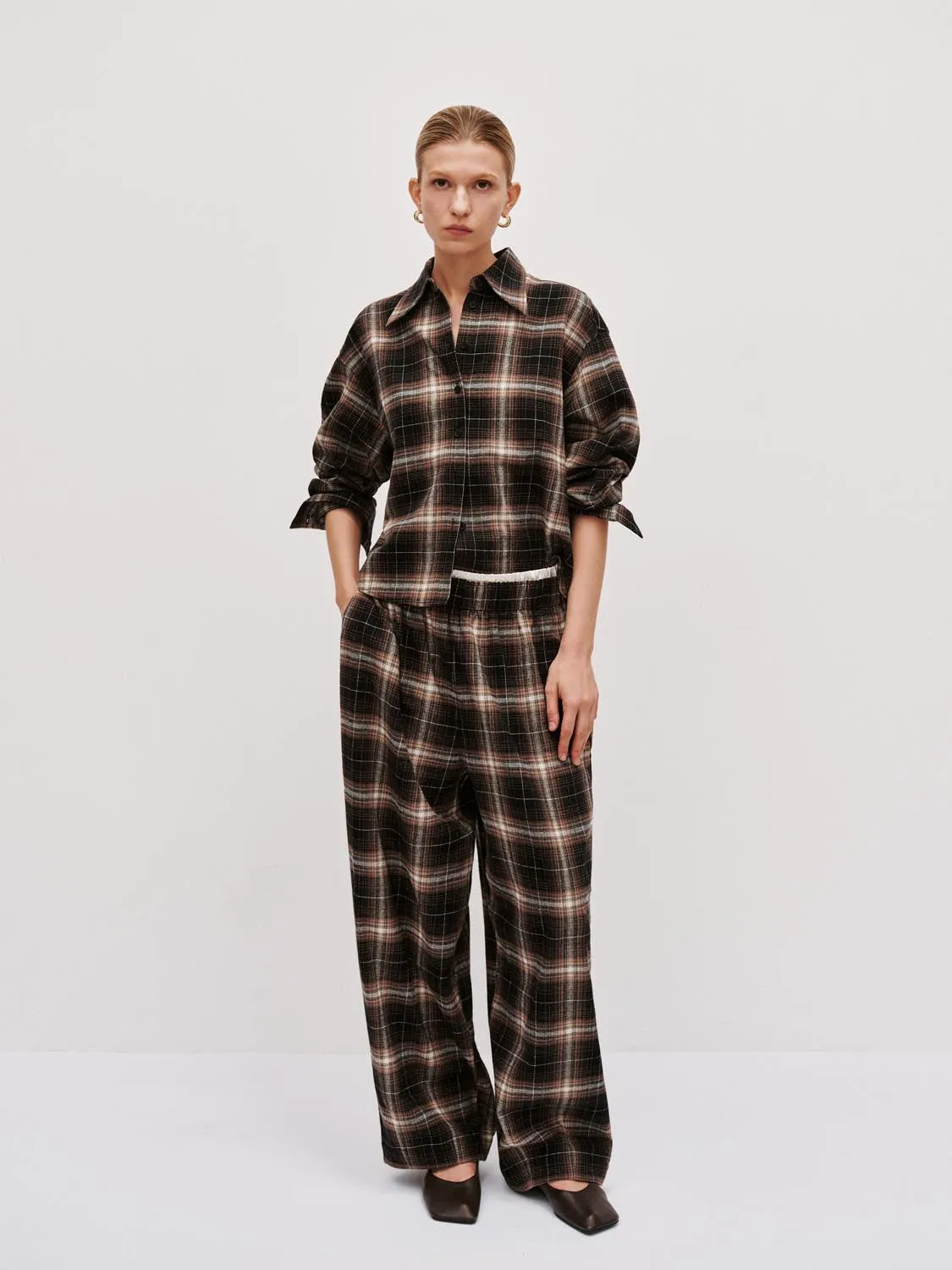 Contrast Check Shirts sold by Urban Revivo product image thumbnail 4