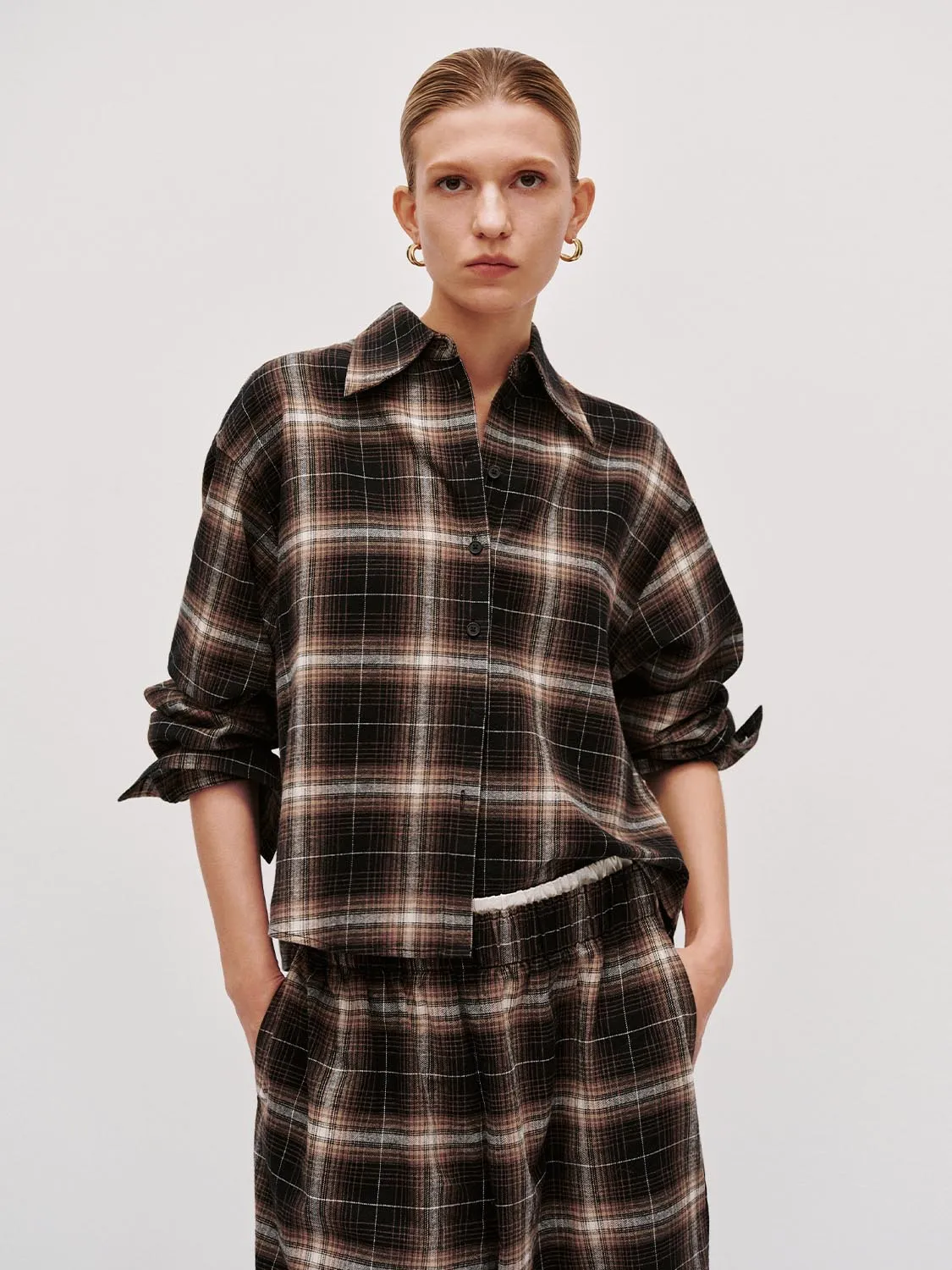Contrast Check Shirts sold by Urban Revivo