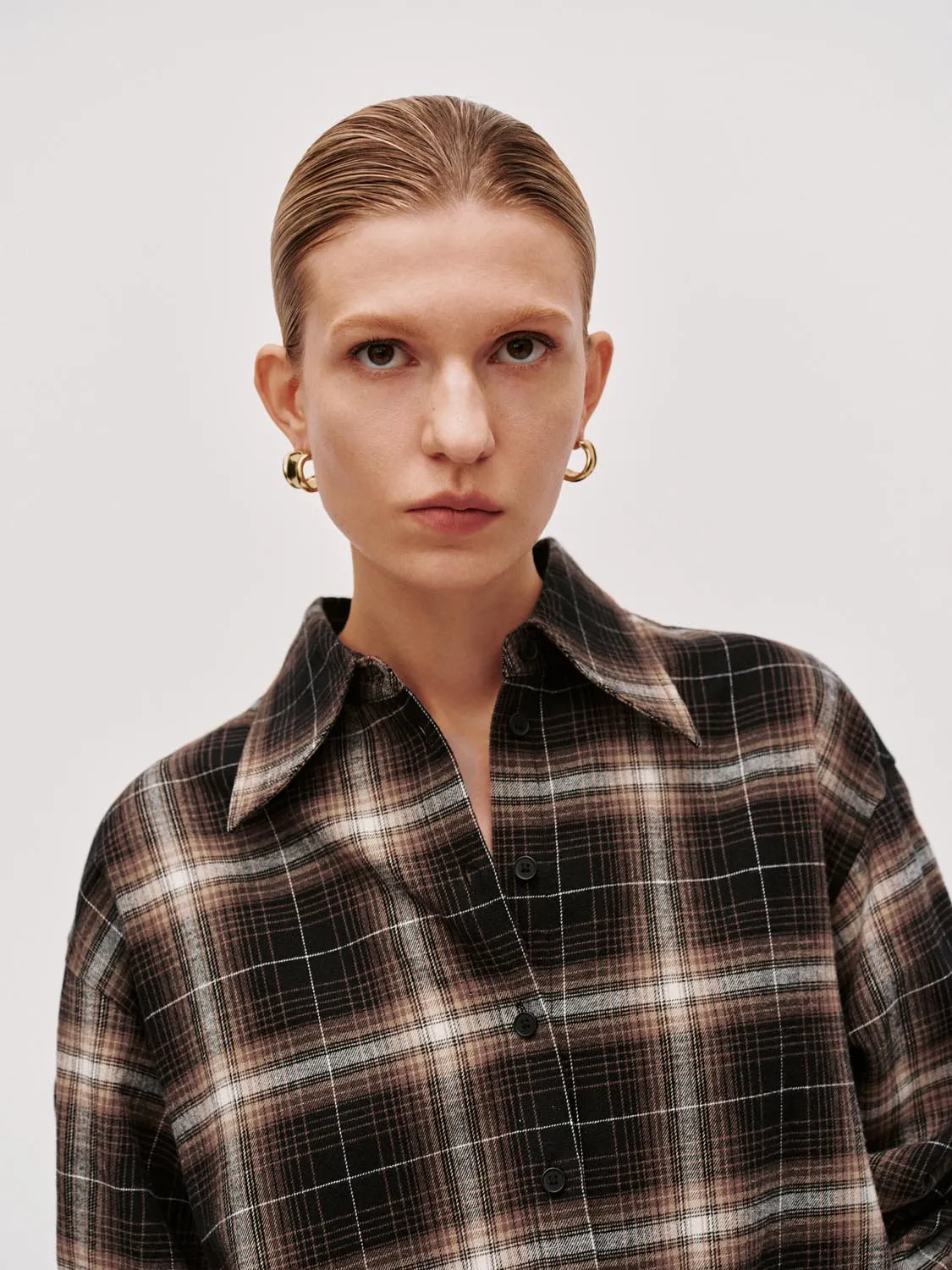 Contrast Check Shirts sold by Urban Revivo product image thumbnail 3