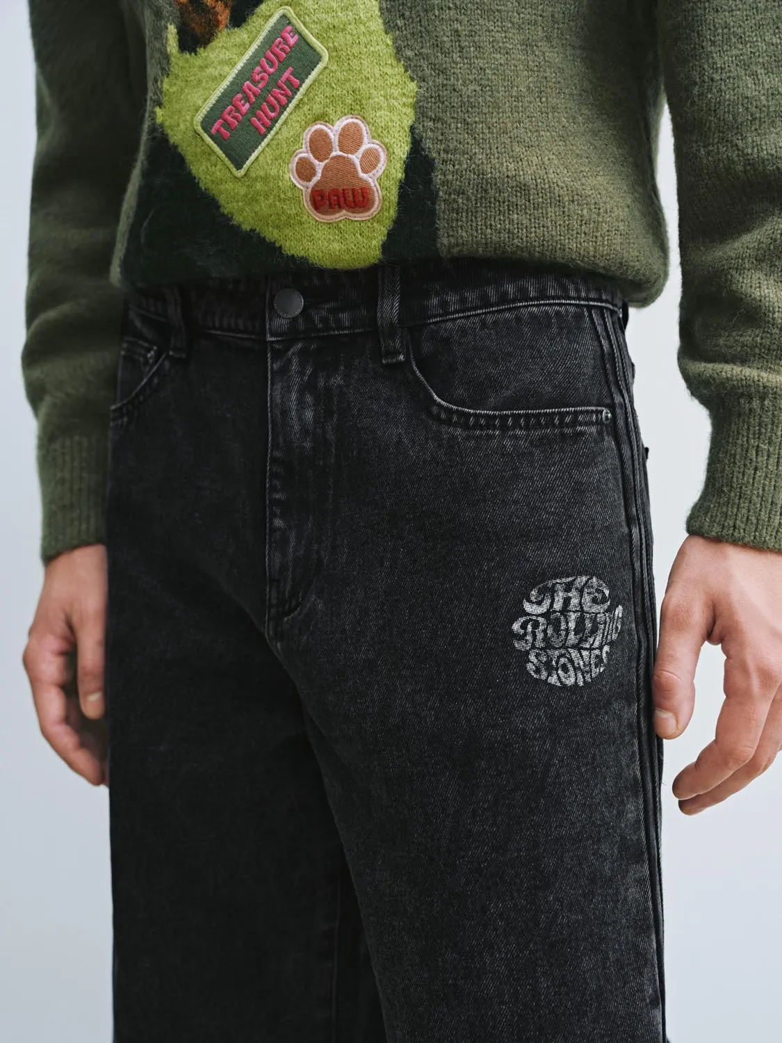 Straight Leg Jeans sold by Urban Revivo product image thumbnail 5