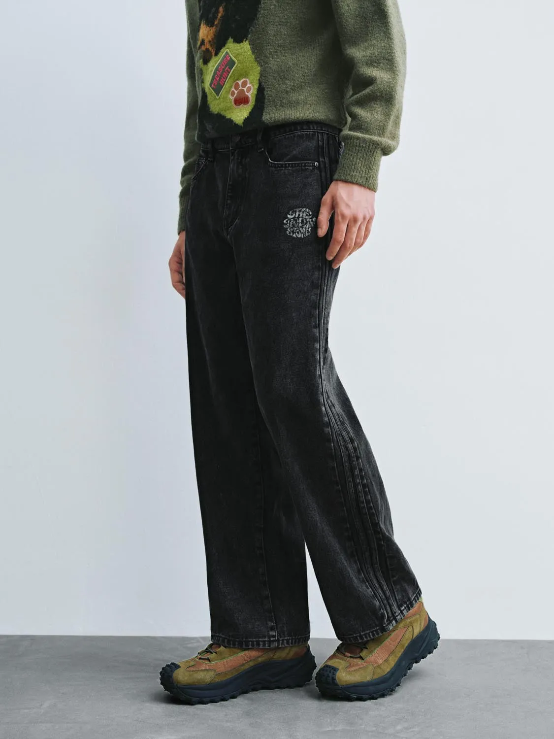 Straight Leg Jeans sold by Urban Revivo product image thumbnail 3