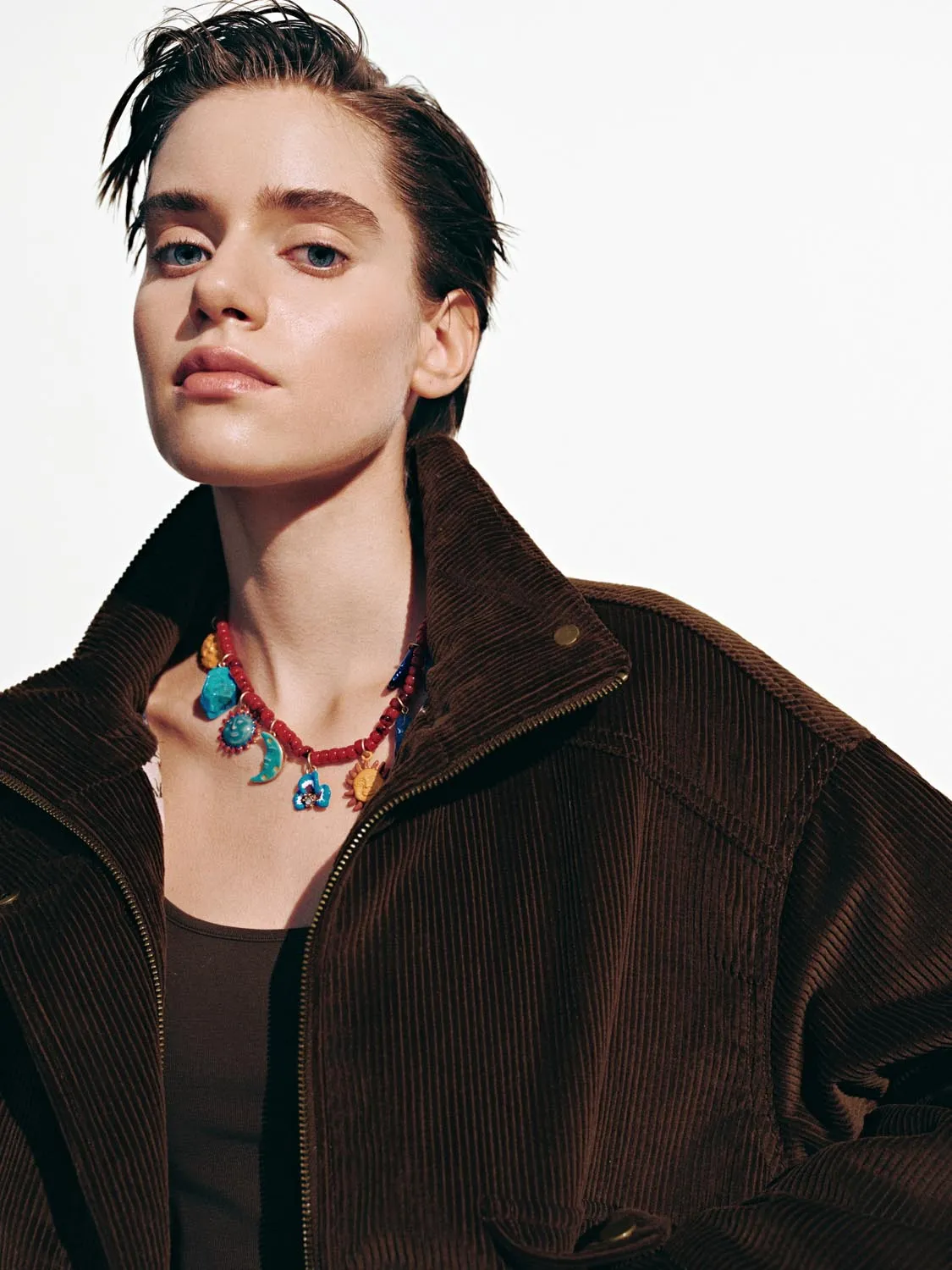 Flap Pockets Funnel Neck Padded Jackets sold by Urban Revivo product image thumbnail 3