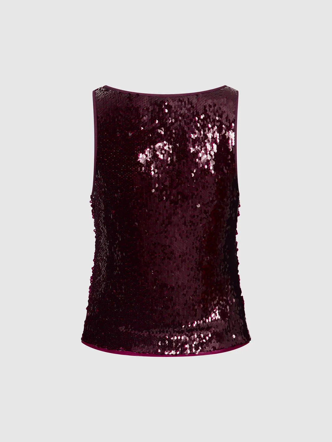 Sequin Sleeveless Tank Top sold by Urban Revivo product image thumbnail 2