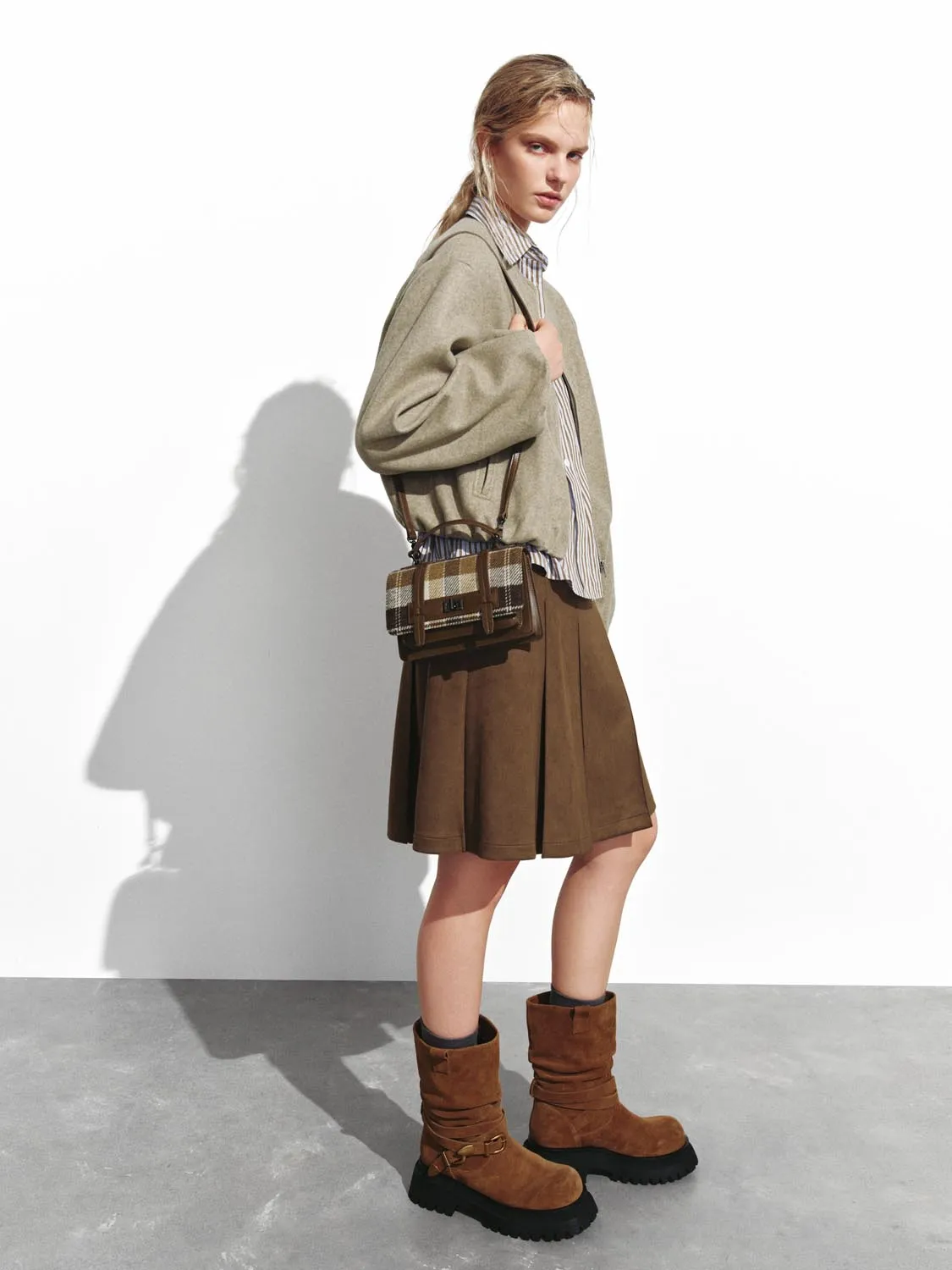 2 In 1 Balloon Hem Jackets sold by Urban Revivo product image thumbnail 5