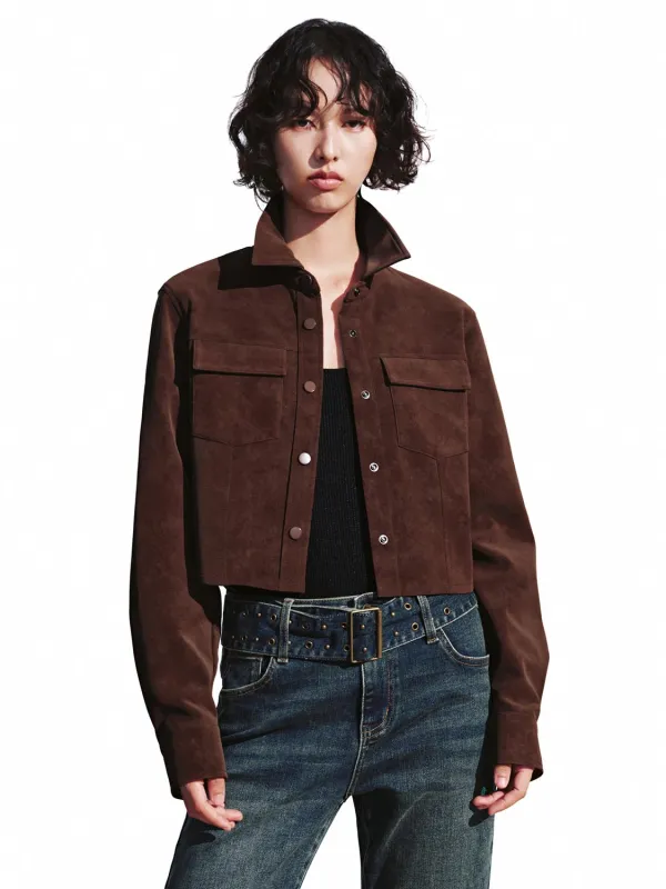 Cropped Flap Pocket Shirts made by Urban Revivo