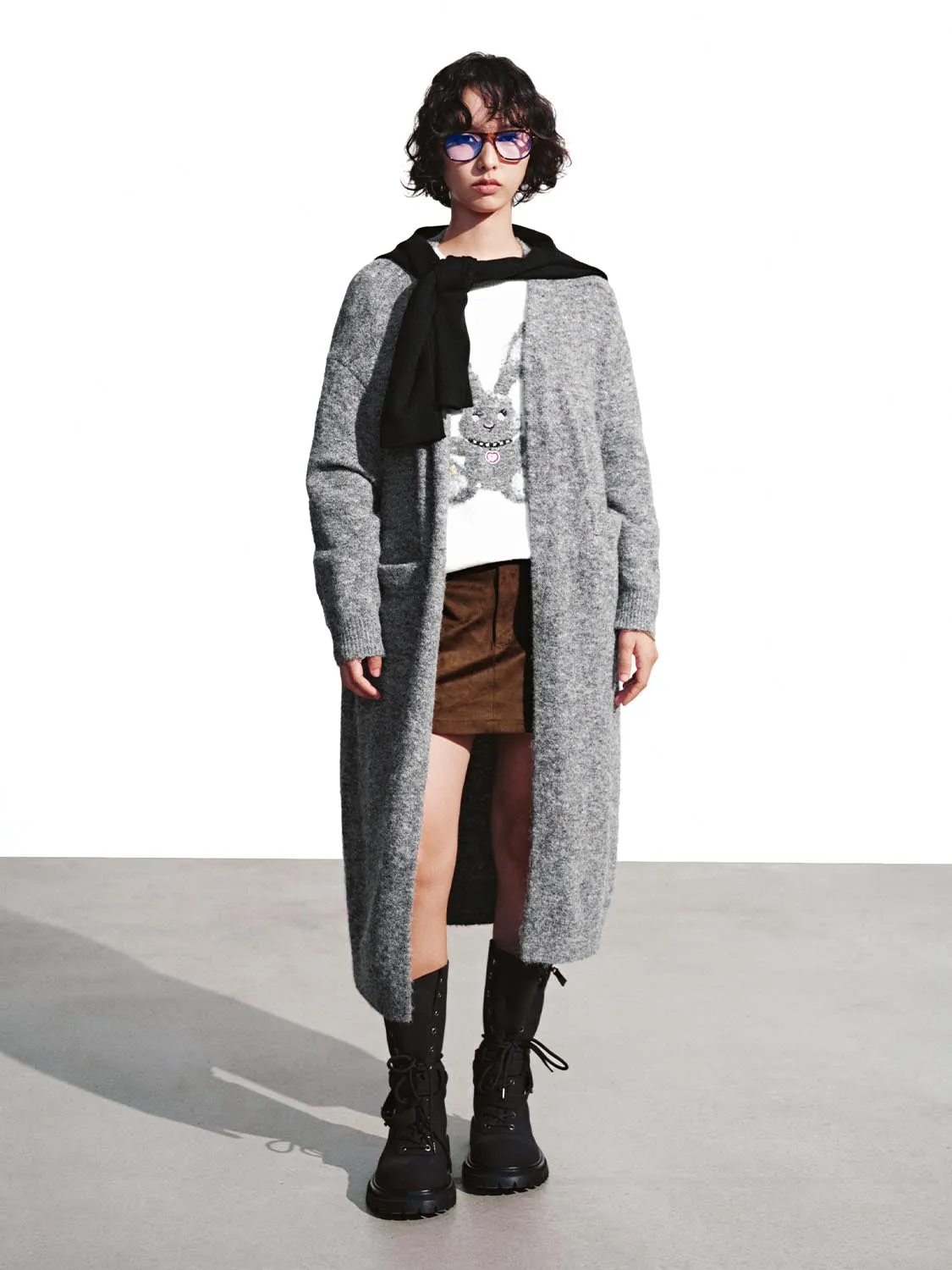 Long Oversized Knitted Cardigans sold by Urban Revivo