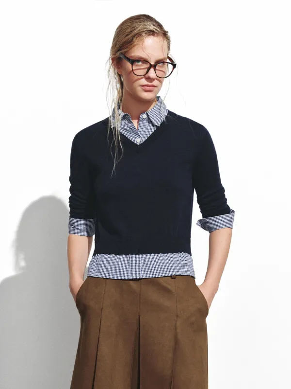 2 In 1 Long Sleeve Knitted T-Shirts sold by Urban Revivo