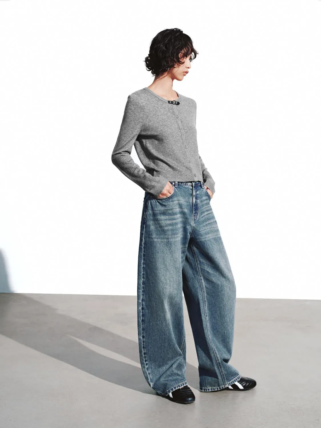 Buckle Detail Knitted Cardigans sold by Urban Revivo product image thumbnail 5