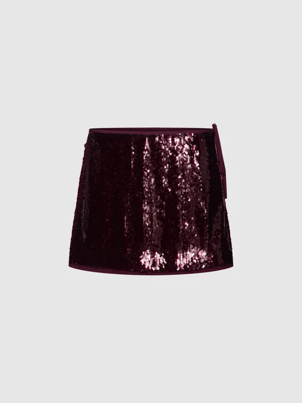Sequin Mini Skirts sold by Urban Revivo
