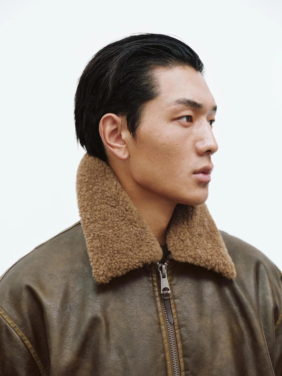 Collared Bomber Jackets sold by Urban Revivo product image thumbnail 3
