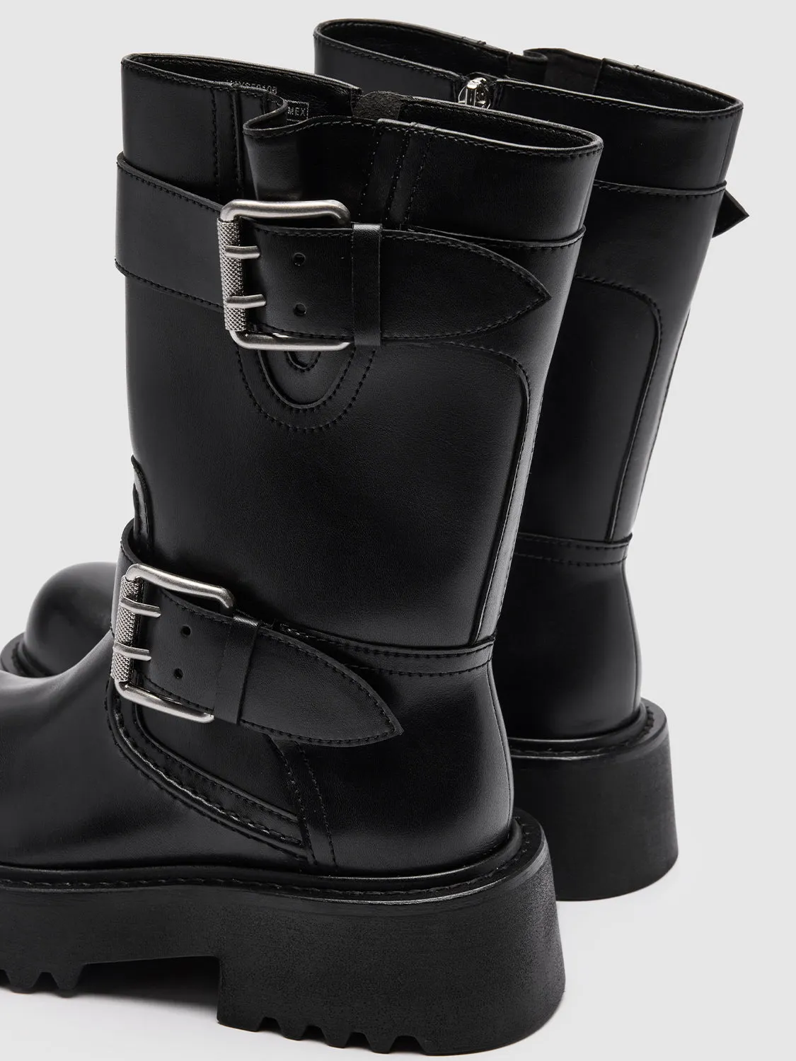 Buckle Detail Chunky Boots sold by Urban Revivo product image thumbnail 5