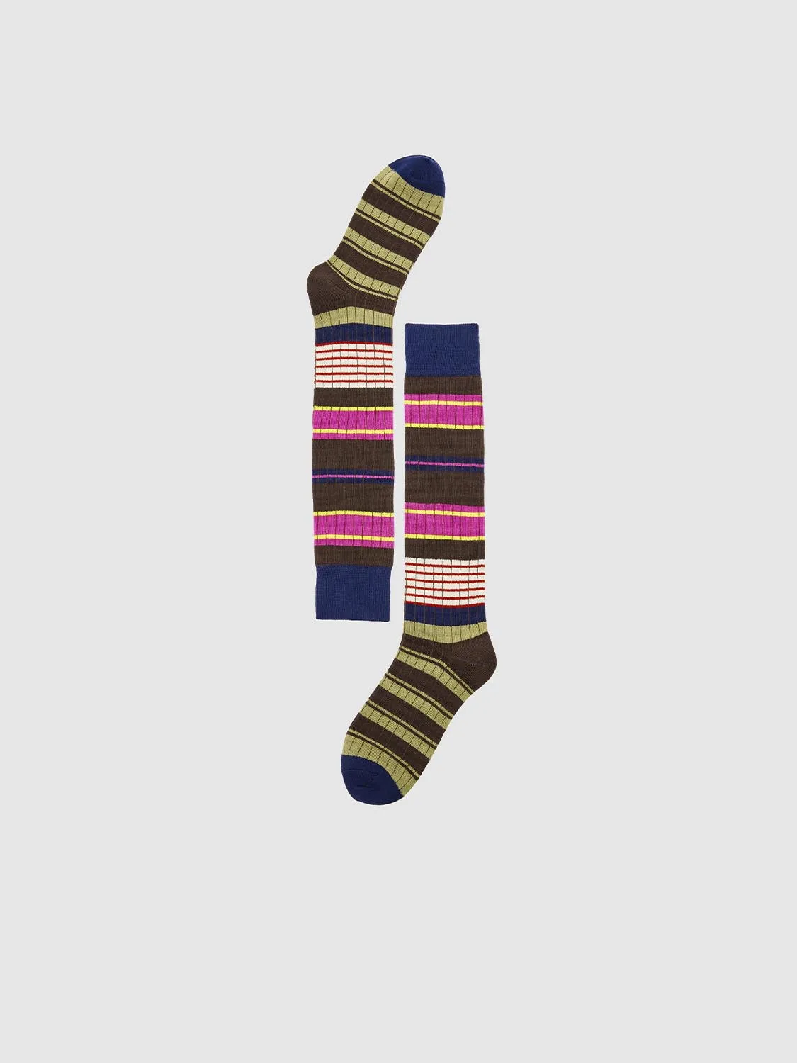 Contrast Striped Knee High Socks sold by Urban Revivo product image thumbnail 2