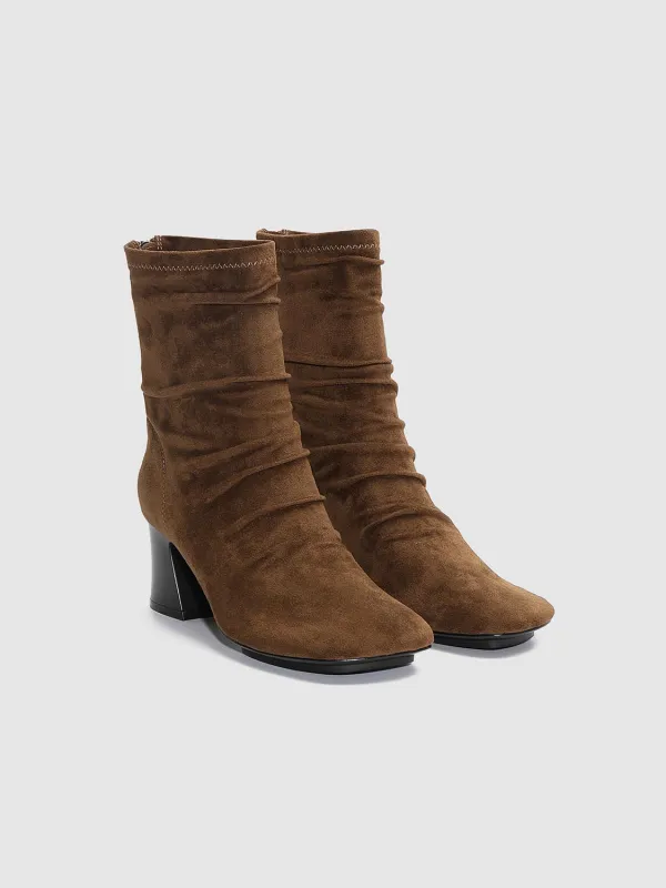 Block Heel Boots sold by Urban Revivo