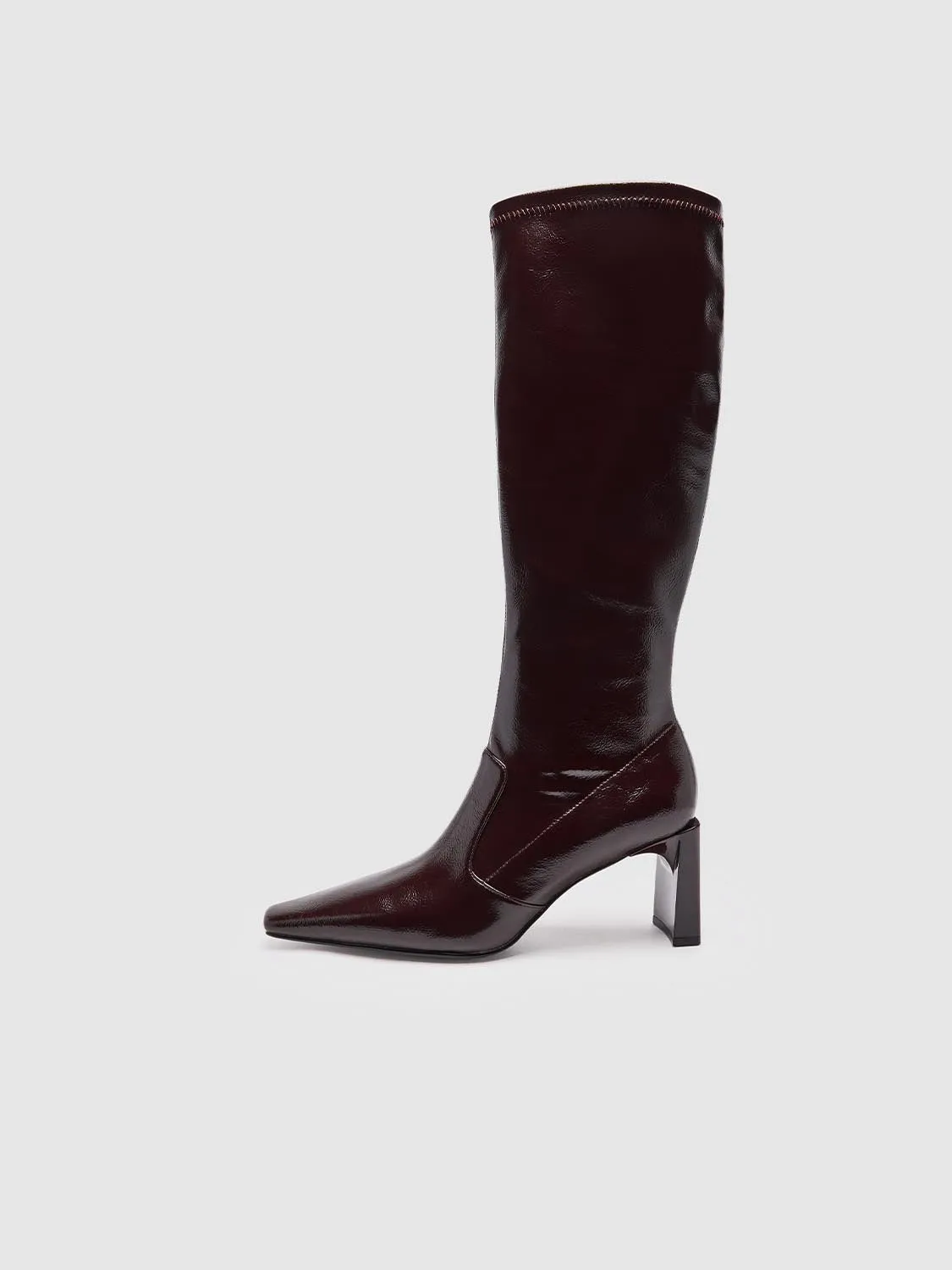 Point Toe Heeled Knee Boots sold by Urban Revivo product image thumbnail 2