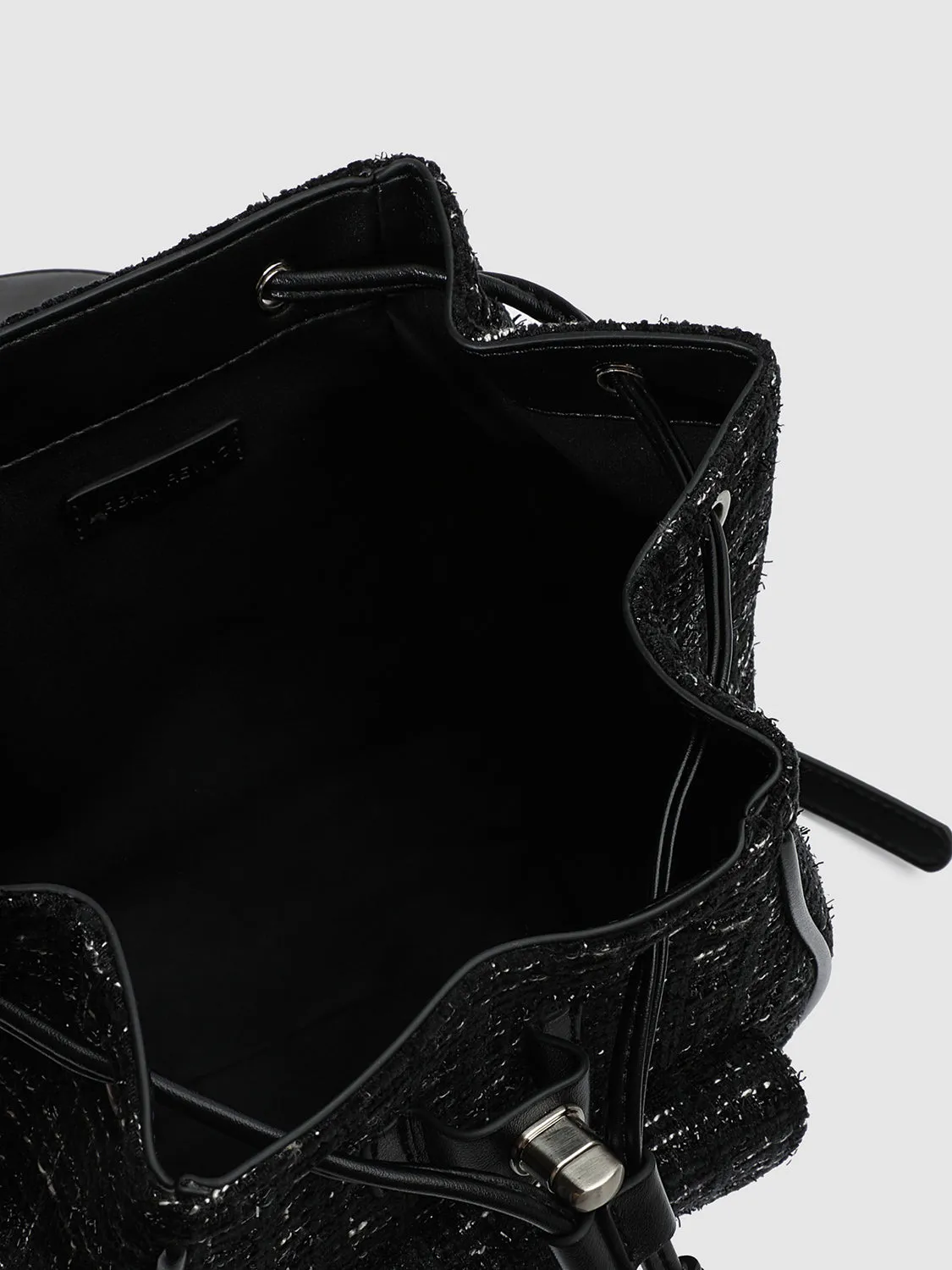 Chain Detail Tweed Backpacks sold by Urban Revivo product image thumbnail 5