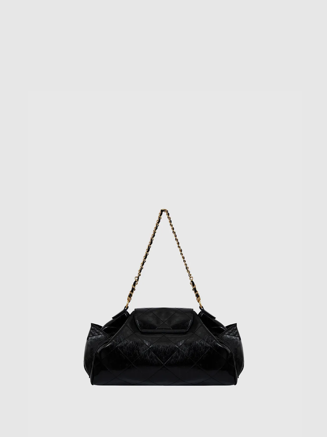 Chain Detail Faux Leather Backpacks sold by Urban Revivo product image thumbnail 2