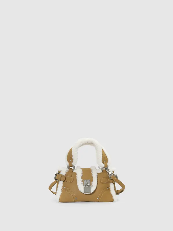 Faux Fur Handle Shoulder Bags sold by Urban Revivo